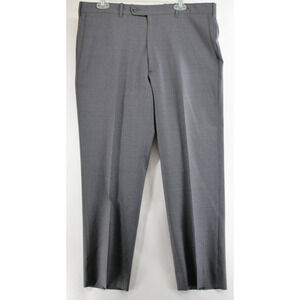 JB Britches Torino Wool Pants Mens 36 R Grey Dress Slacks Made in Italy